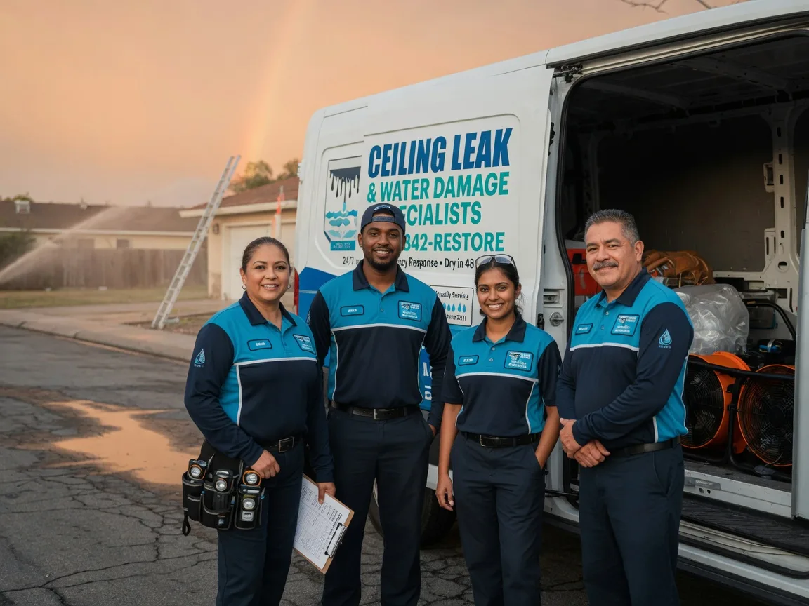 Ceiling Leak Cleanup company in Bennett, NC